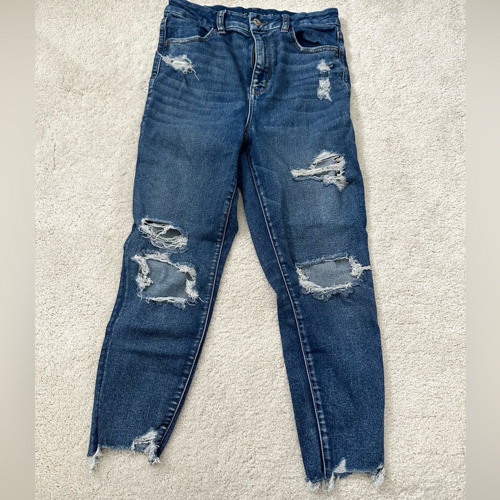 American Eagle Curvy Super Hi-Rise Jegging Crop